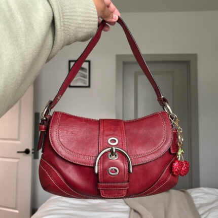 VINTAGEFIND™ vintage coach soho cherry red 🍒