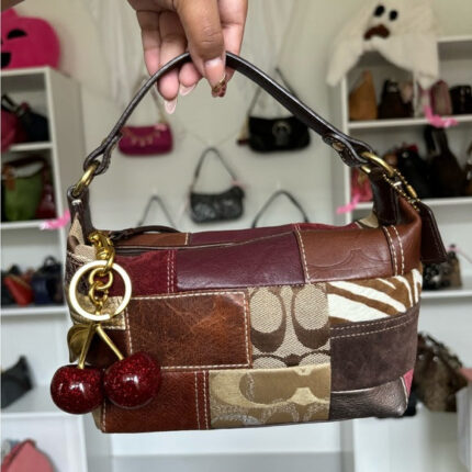 VINTAGEFIND™ y2k coach mini patchwork bag 🍂